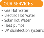 hot water